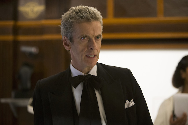 Picture shows: Peter Capaldi as The Doctor